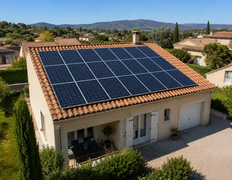 Prime à l'autoconsommation panneaux solaires Sahorre — aide financière de l'État
